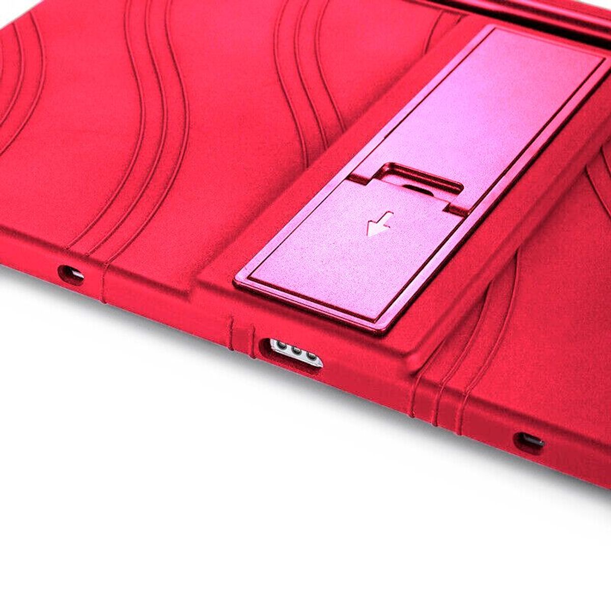 FUNDAANTIGOLPES - Funda Silicona Fucsia para tablet Samsung Galaxy Tab S8 Plus - S7 Plus