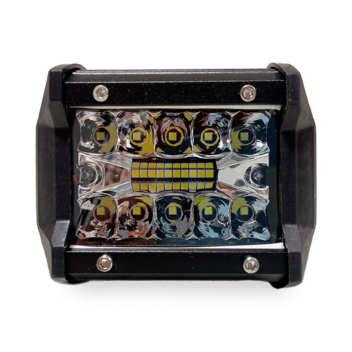 GENERICO - Barra Led Neblinero 18w Luz Blanca 20 Led 12/24v Auto Moto