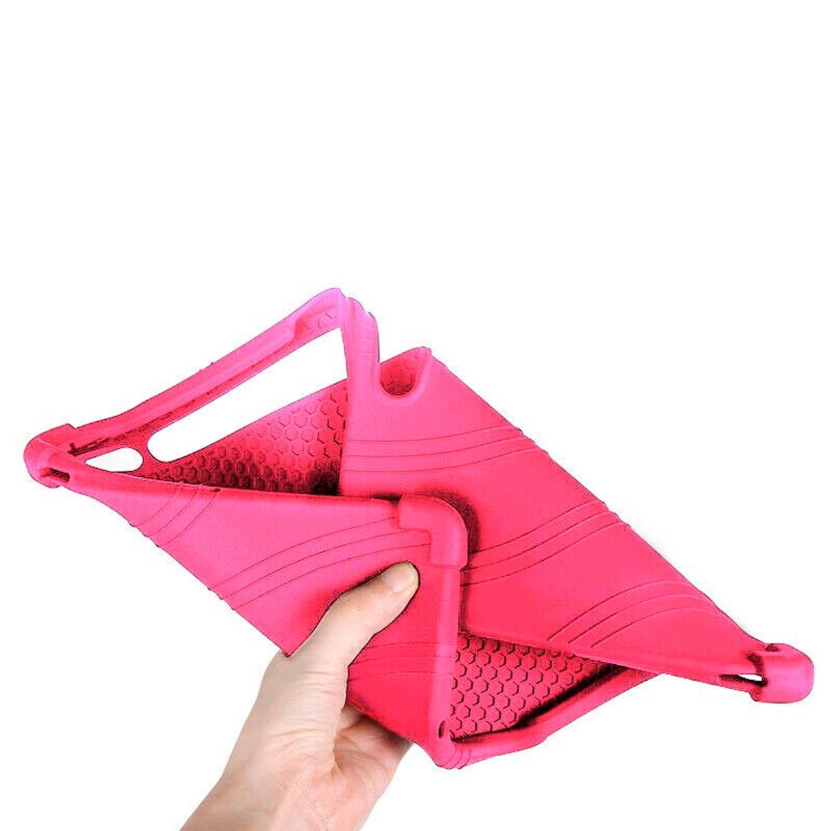 FUNDAANTIGOLPES - Funda Silicona Fucsia para tablet Samsung Galaxy Tab S9