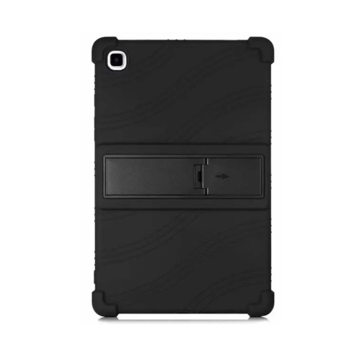 FUNDAANTIGOLPES - Funda Silicona Negro para tablet Samsung Galaxy Tab T500 - A7 2020