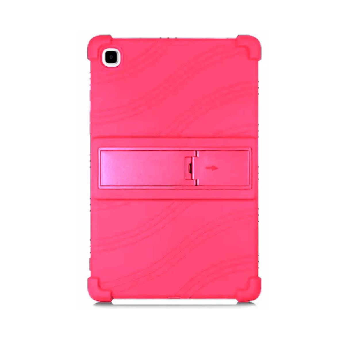 FUNDAANTIGOLPES - Funda Silicona Fucsia para tablet Samsung Galaxy Tab T500 - A7 2020