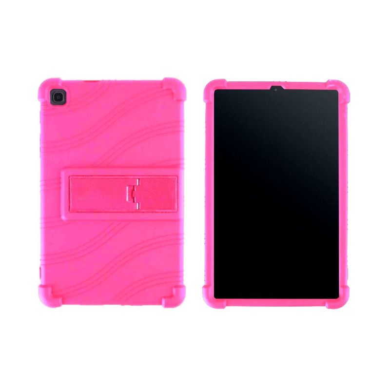 FUNDAANTIGOLPES - Funda Silicona Fucsia para tablet Samsung Galaxy Tab T510