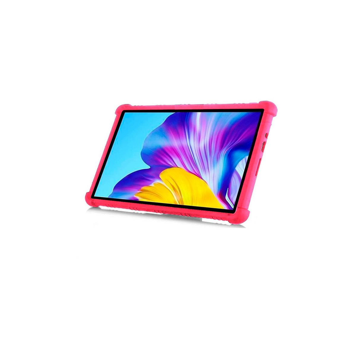 FUNDAANTIGOLPES - Funda Silicona Fucsia para tablet Samsung Galaxy Tab T510