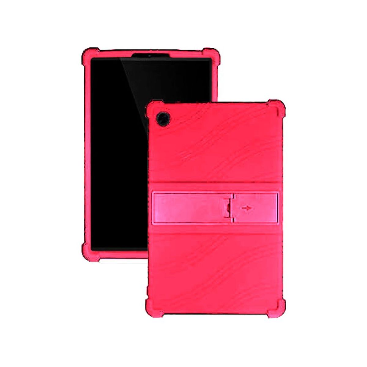 FUNDAANTIGOLPES - Funda Silicona Fucsia para tablet Lenovo Tab M10 FHD Plus