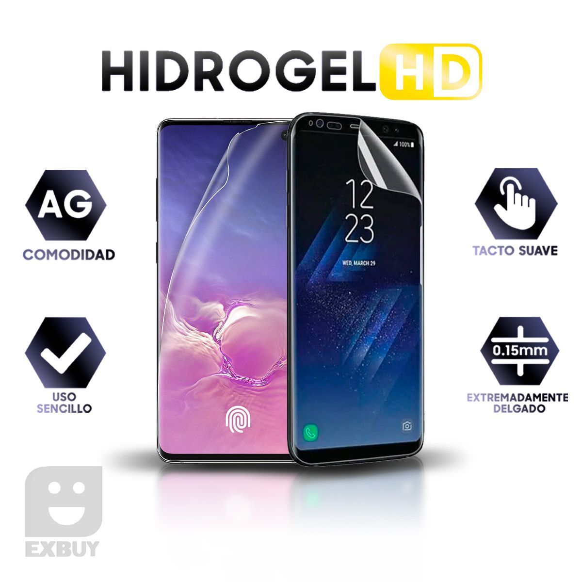 GENERICO - Mica Hidrogel Full HD para Samsung Galaxy Note 9