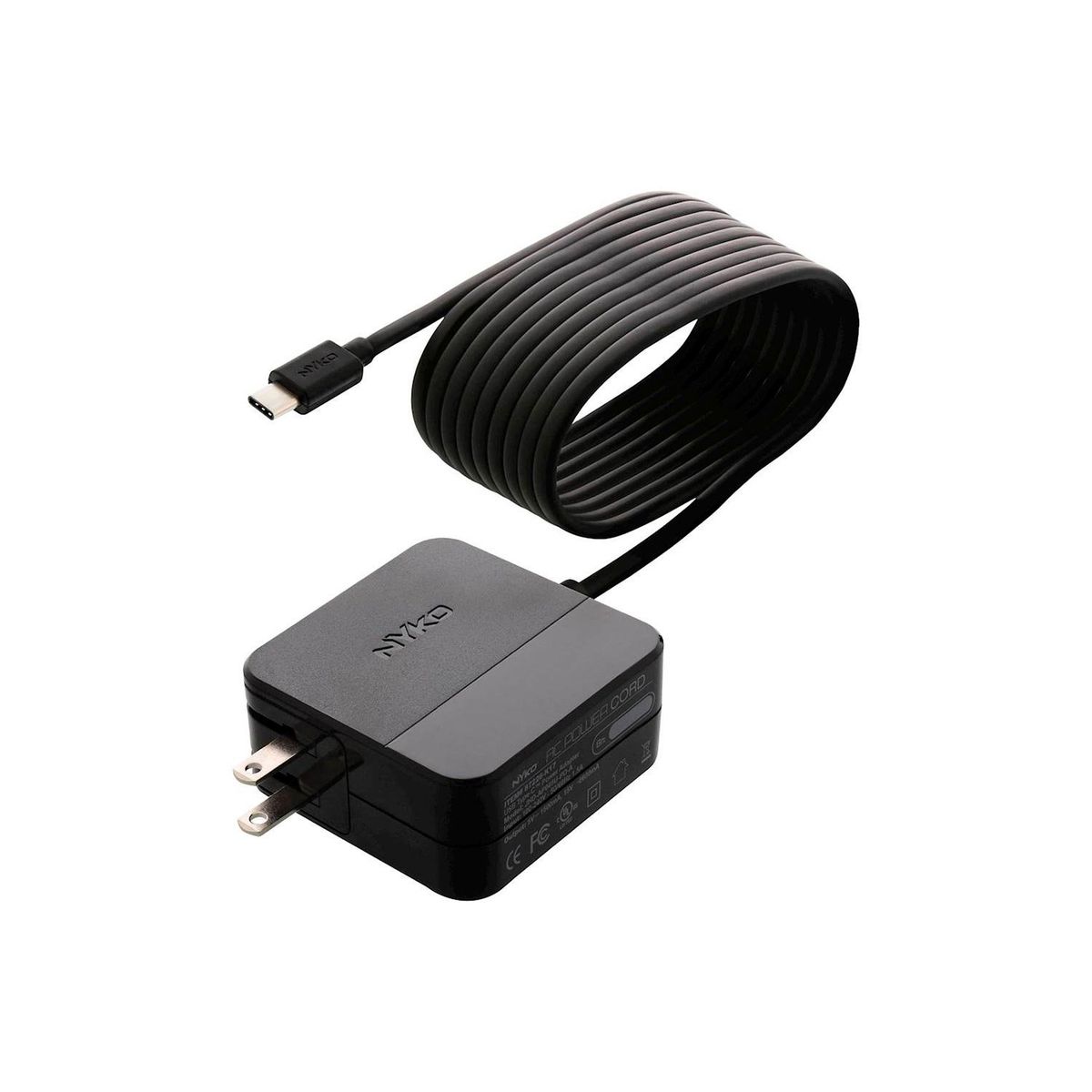 NYKO - Cargador Niko Ac Power Cord Nintendo Switch.