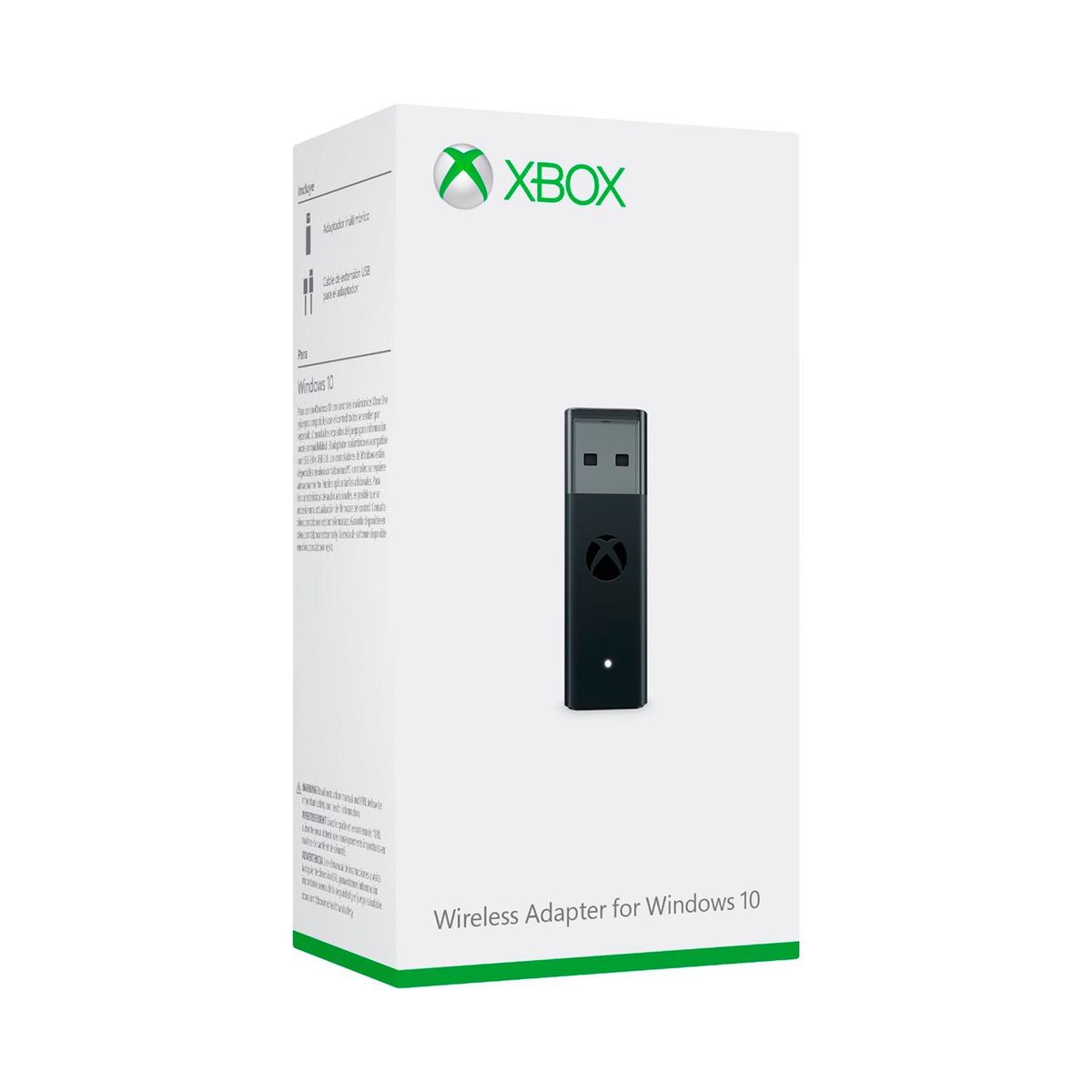 MICROSOFT - Adaptador Inalámbrico Xbox Windows 10.