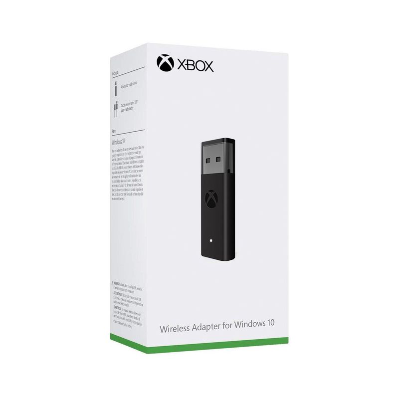 MICROSOFT - Adaptador inalámbrico Microsoft Xbox para Windows 10.