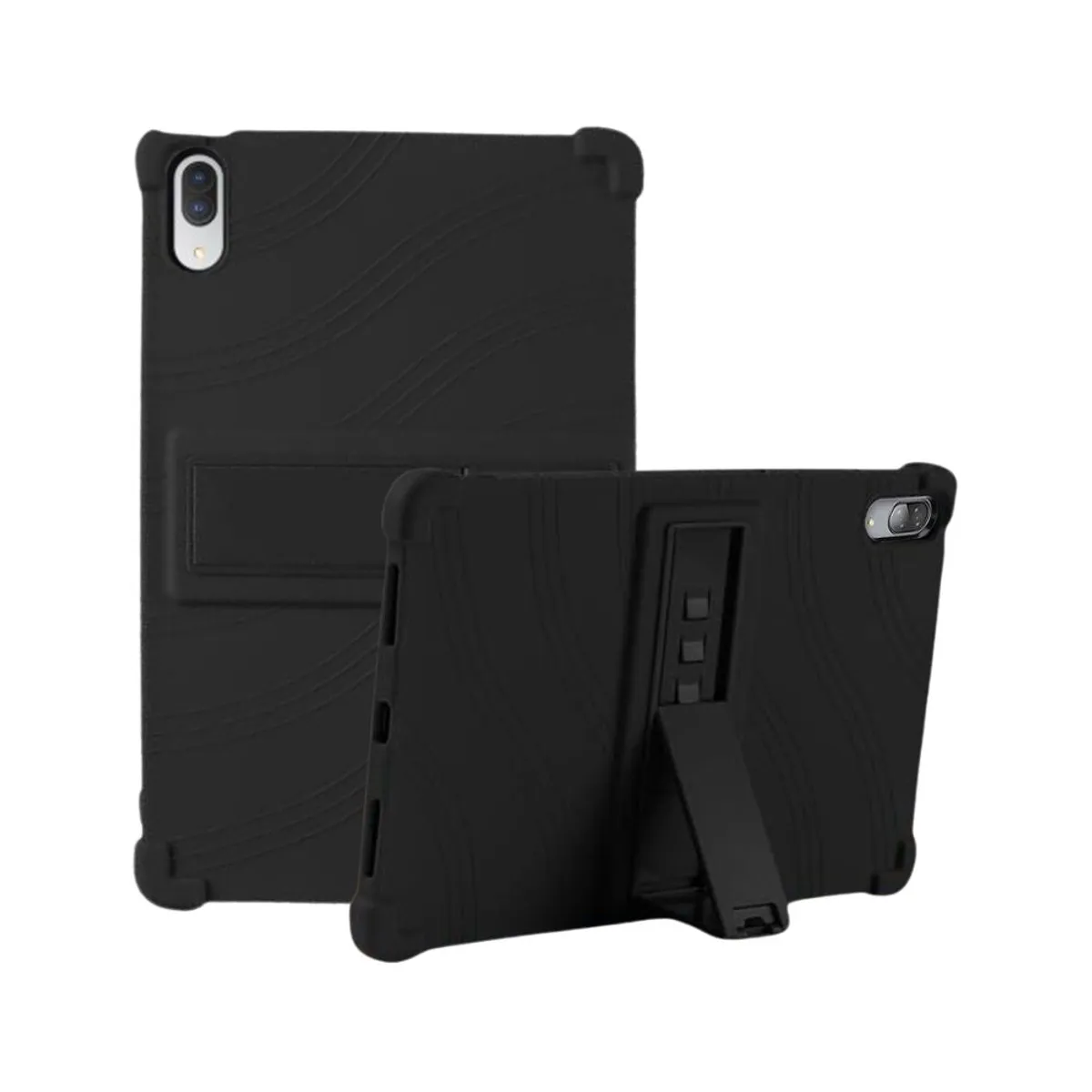 FUNDAANTIGOLPES - Funda Silicona Negro para tablet Lenovo Tab P11 Pro J706F