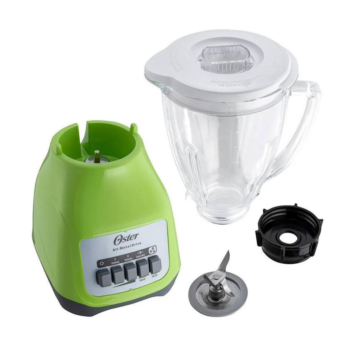 OSTER - COMBO Oster Licuadora BLSTKAGKPB Hervidor Eléctrico BVSTKT4177K Verde