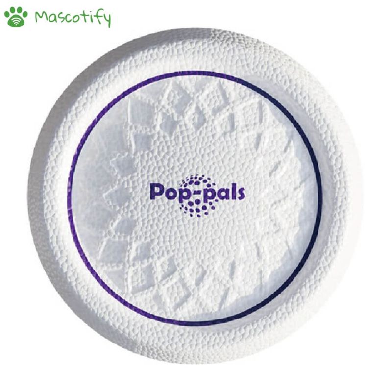 GIGWI - GIGwi Pop-Pals Flying Disk - Frisbee para perros