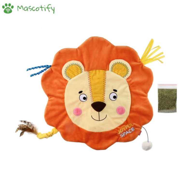 GIGWI - GIGwi Joyful SpaceCat Play Mat - Alfombra para gatos