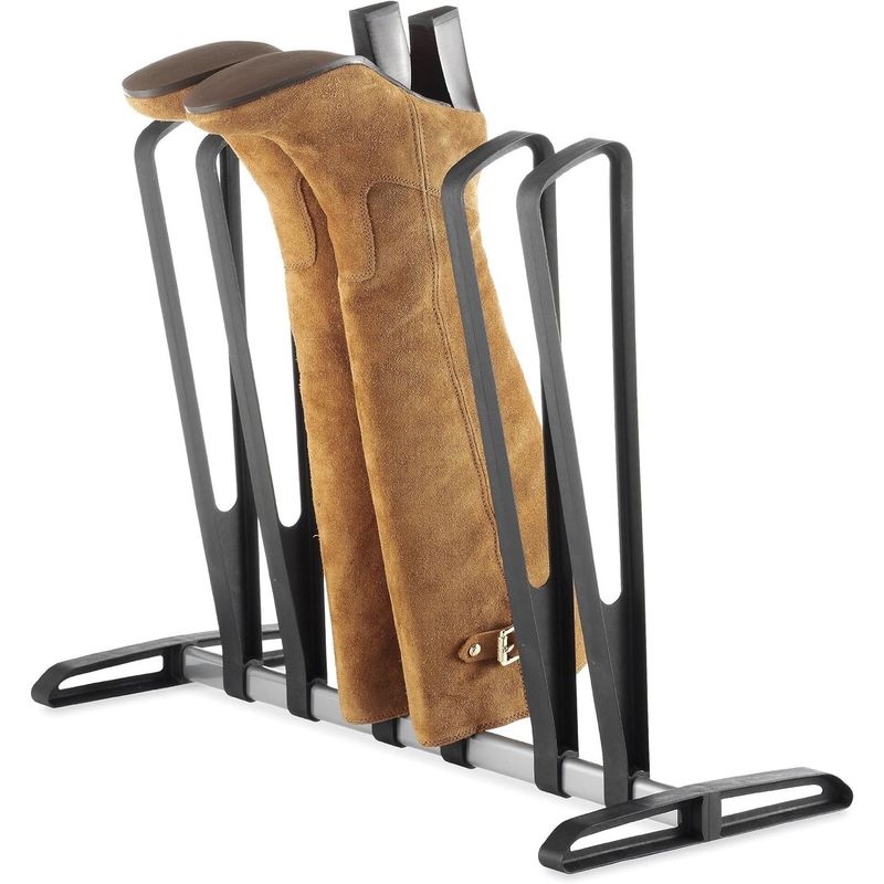WHITMOR - Organizador 3 pares de botas negro