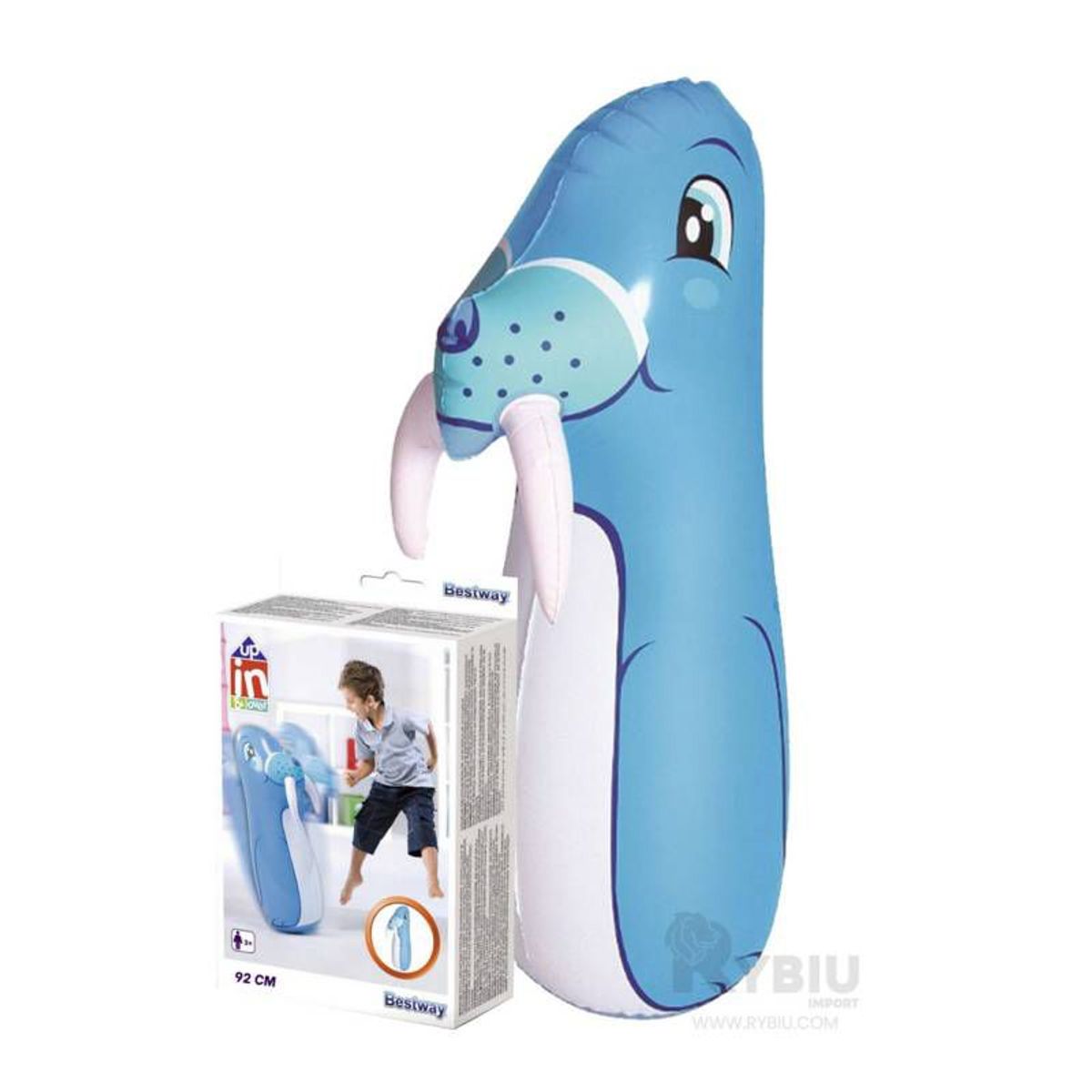 BESTWAY - Pushing Bag de Foca para Boxeo Infantil