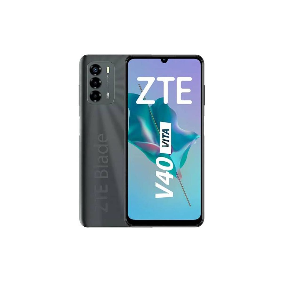 ZTE - Celular ZTE Blade V40 Vita ROM 128GB RAM 4GB Camara 48MP ZTE8045 Negro