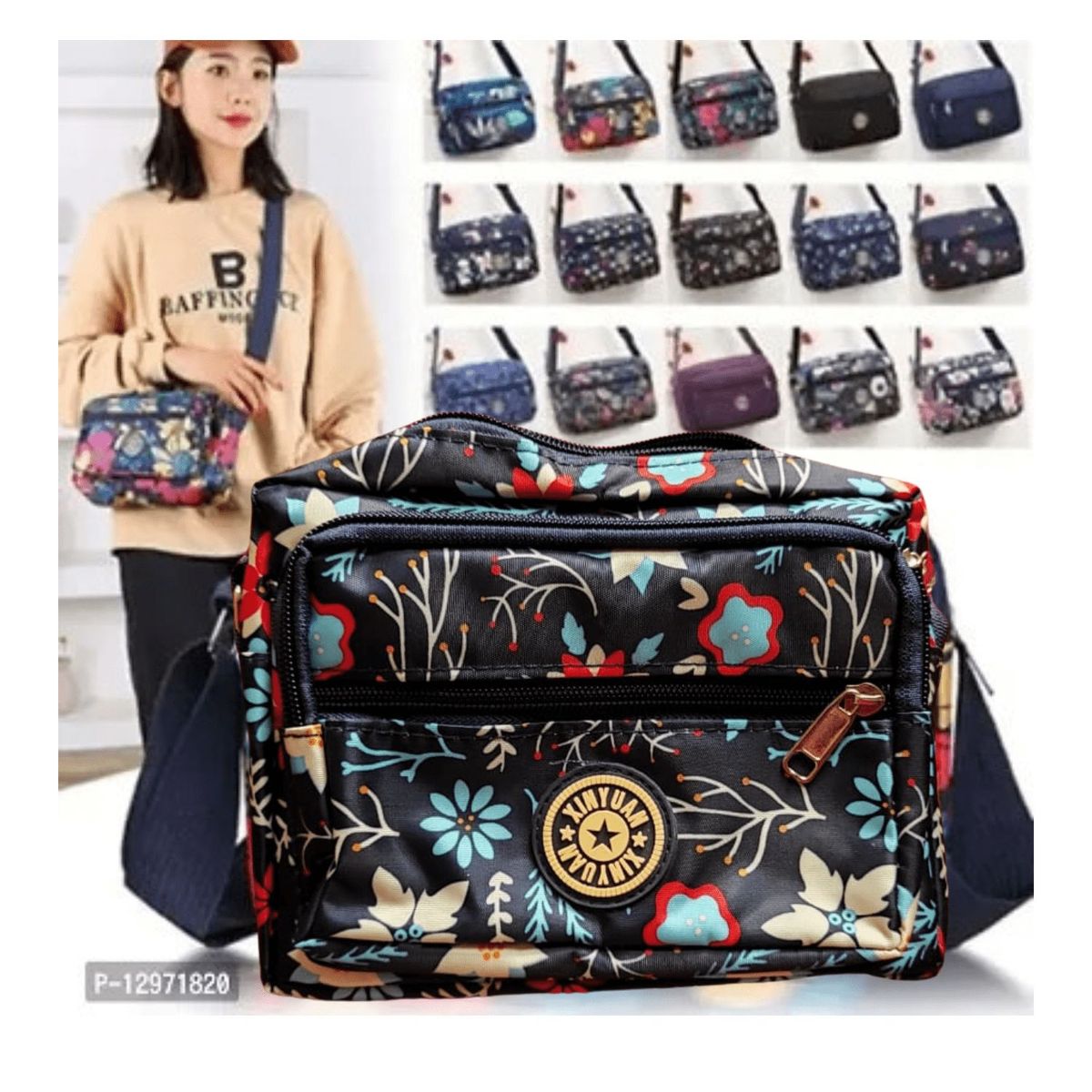 GENERICO - Morral con Diseños de Nylon F2023011