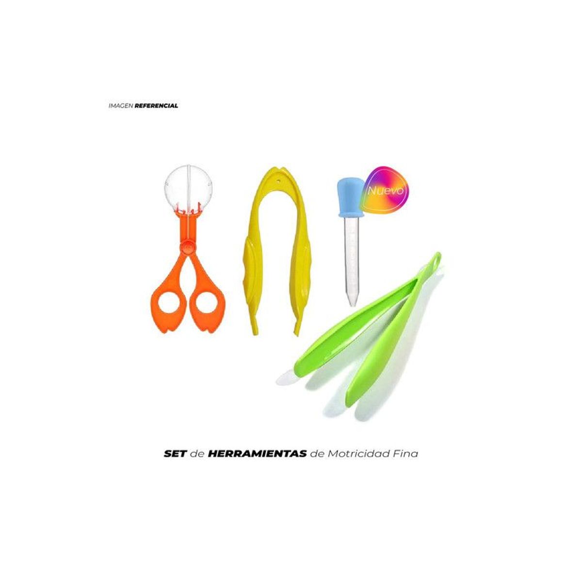 GENERICO - SET DE HERRAMIENTAS DE MOTRICIDAD FINA