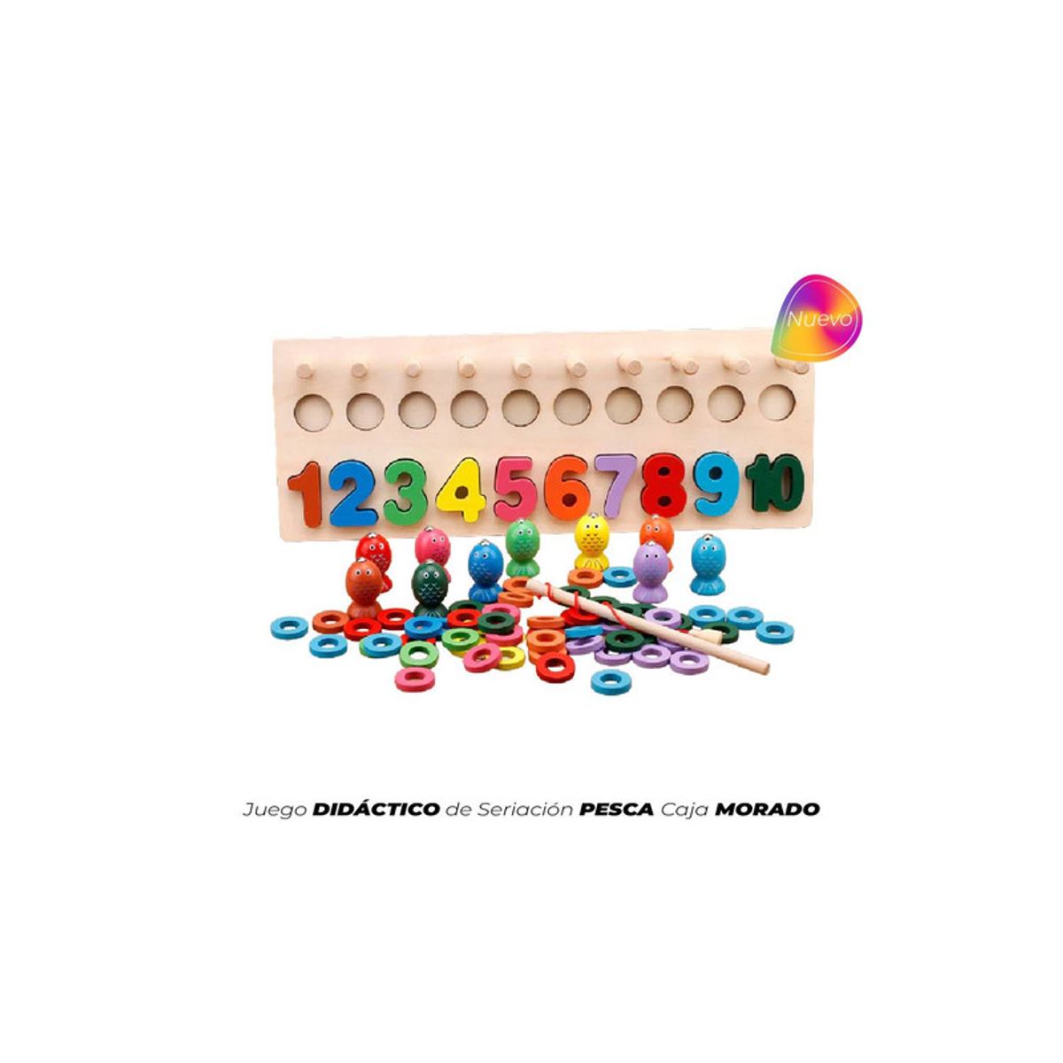 GENERICO - SERIACIÓN PESCA CAJA MORADO