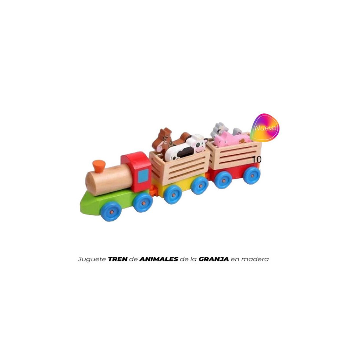 GENERICO - TREN DE ANIMALES DE LA GRANJA