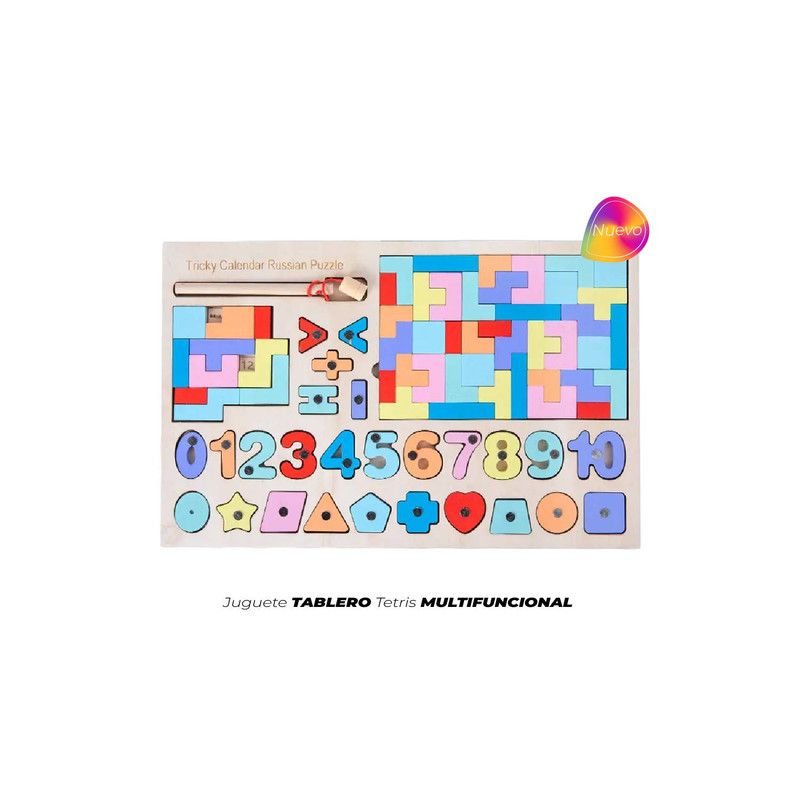 GENERICO - TABLERO TETRIS MULTIFUNCIONAL