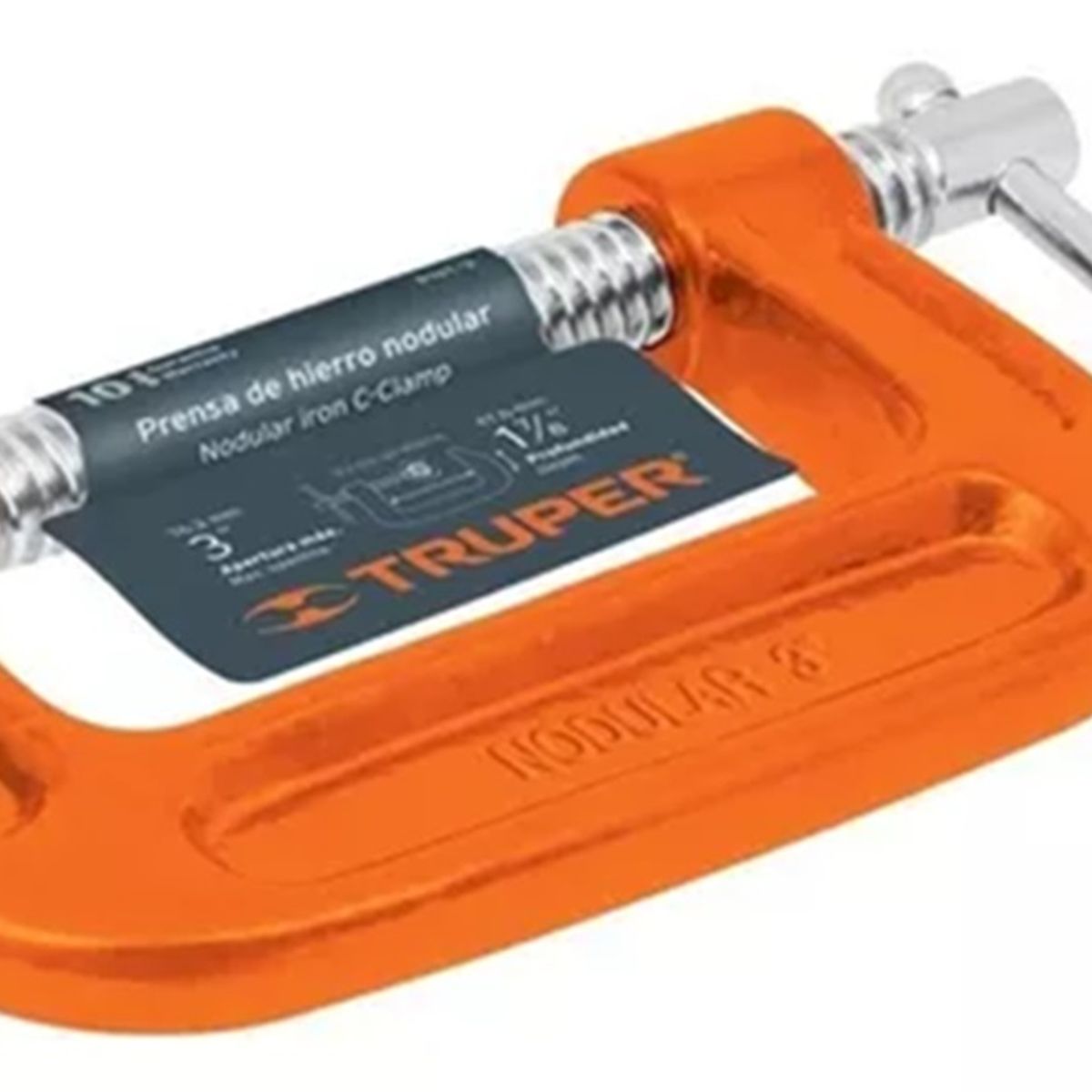 TRUPER - PRENSA NODULAR PARA CARPINTERO TIPO C 3" 17660 TRUPER
