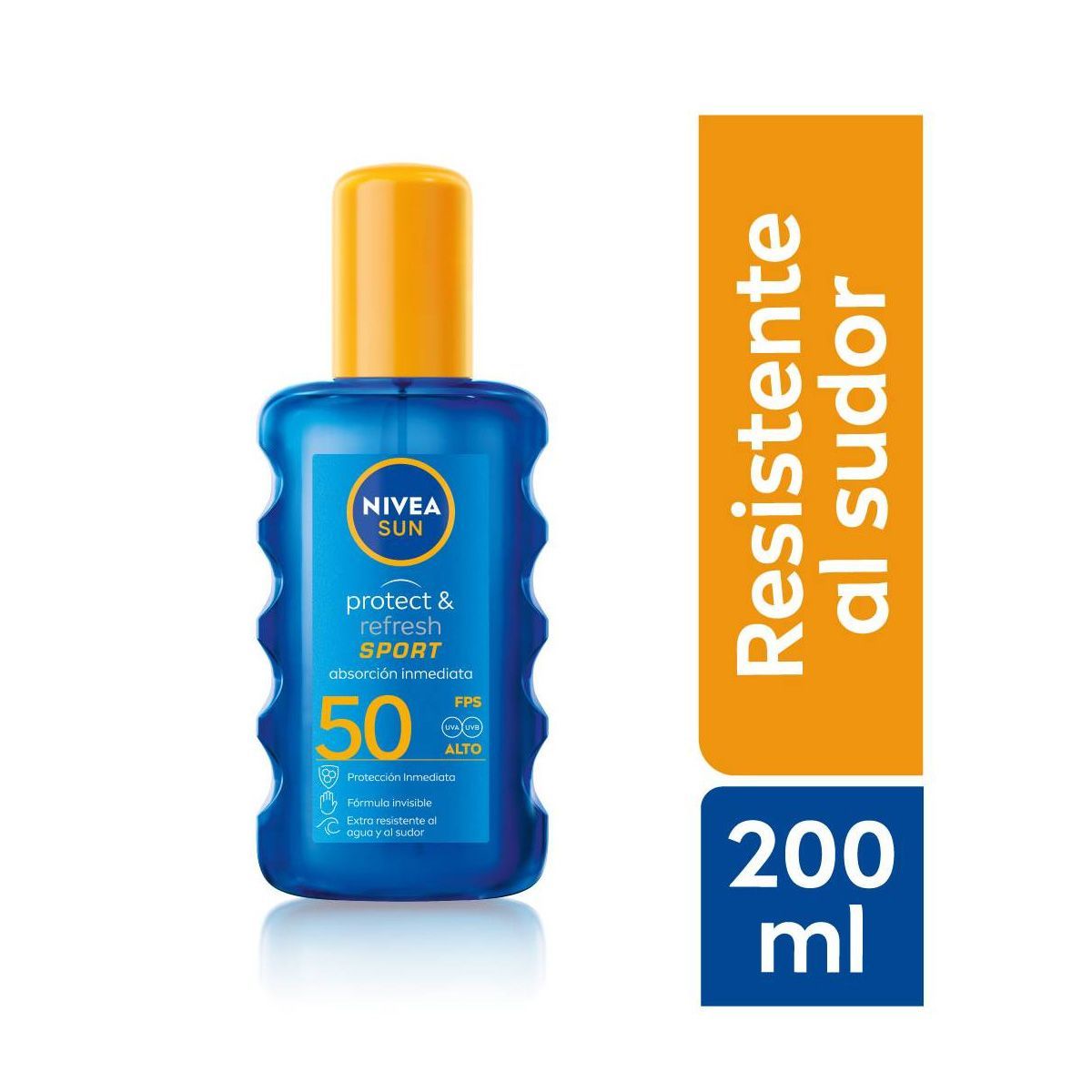 NIVEA - Protector Solar Nivea Sun Invisible Spray FPS50 200 mL