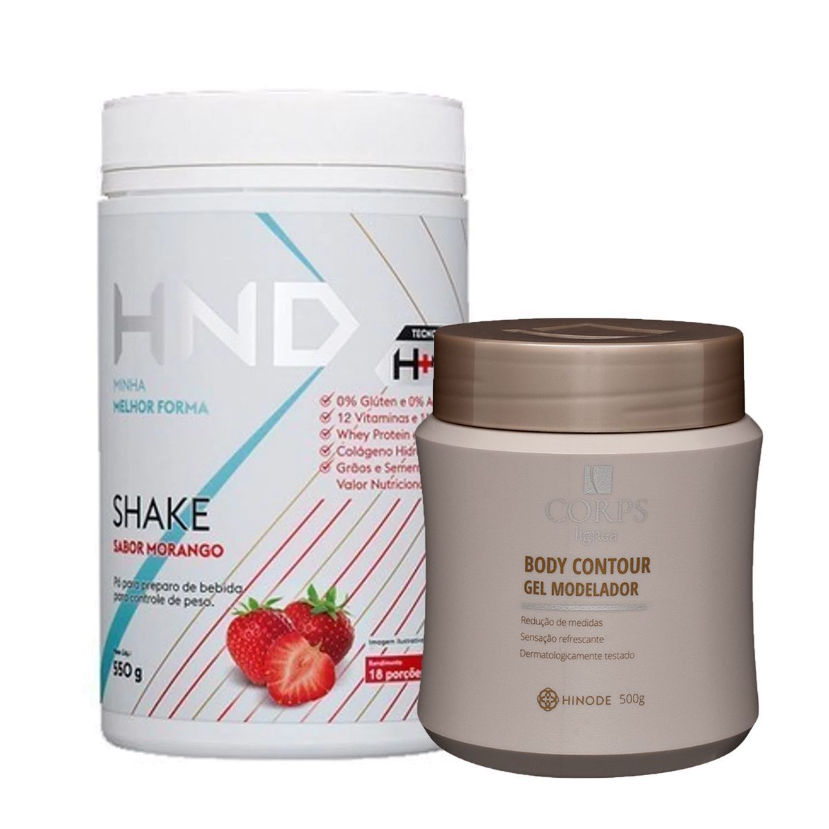 GENERICO - Corps Lignea Gel Reductor de Medidas con Batido Shake Fresa