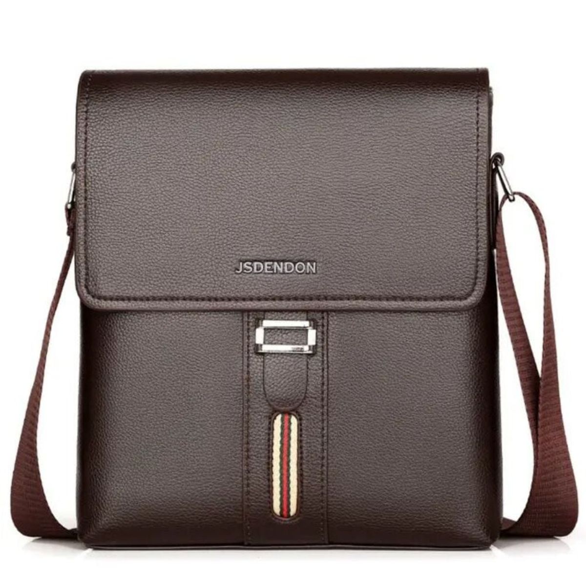 WEIDER - Bandolera de hombro para hombre moda británica estilo universitario