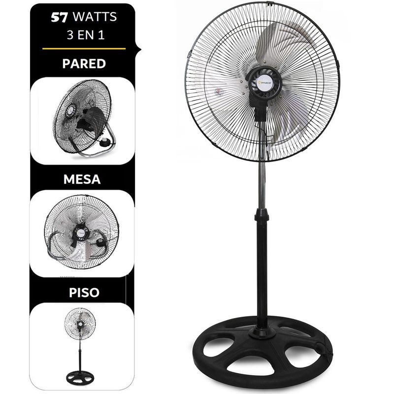 IMACO - Ventilador Imaco FSM370 18" 3en1 3 Velocidades
