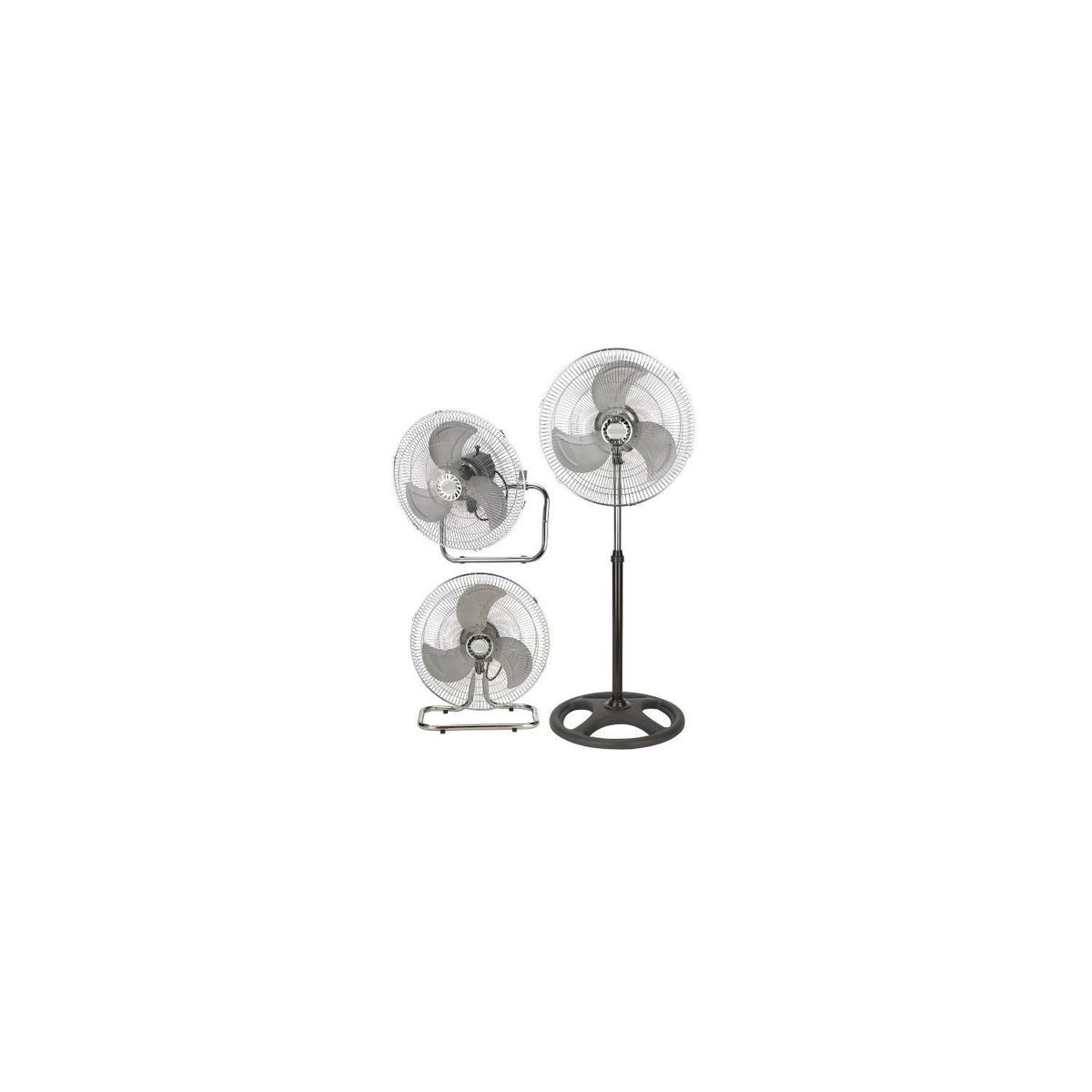GENERICO - Ventilador Alfano AL-18731B 18" 3 en 1 Pedestal,