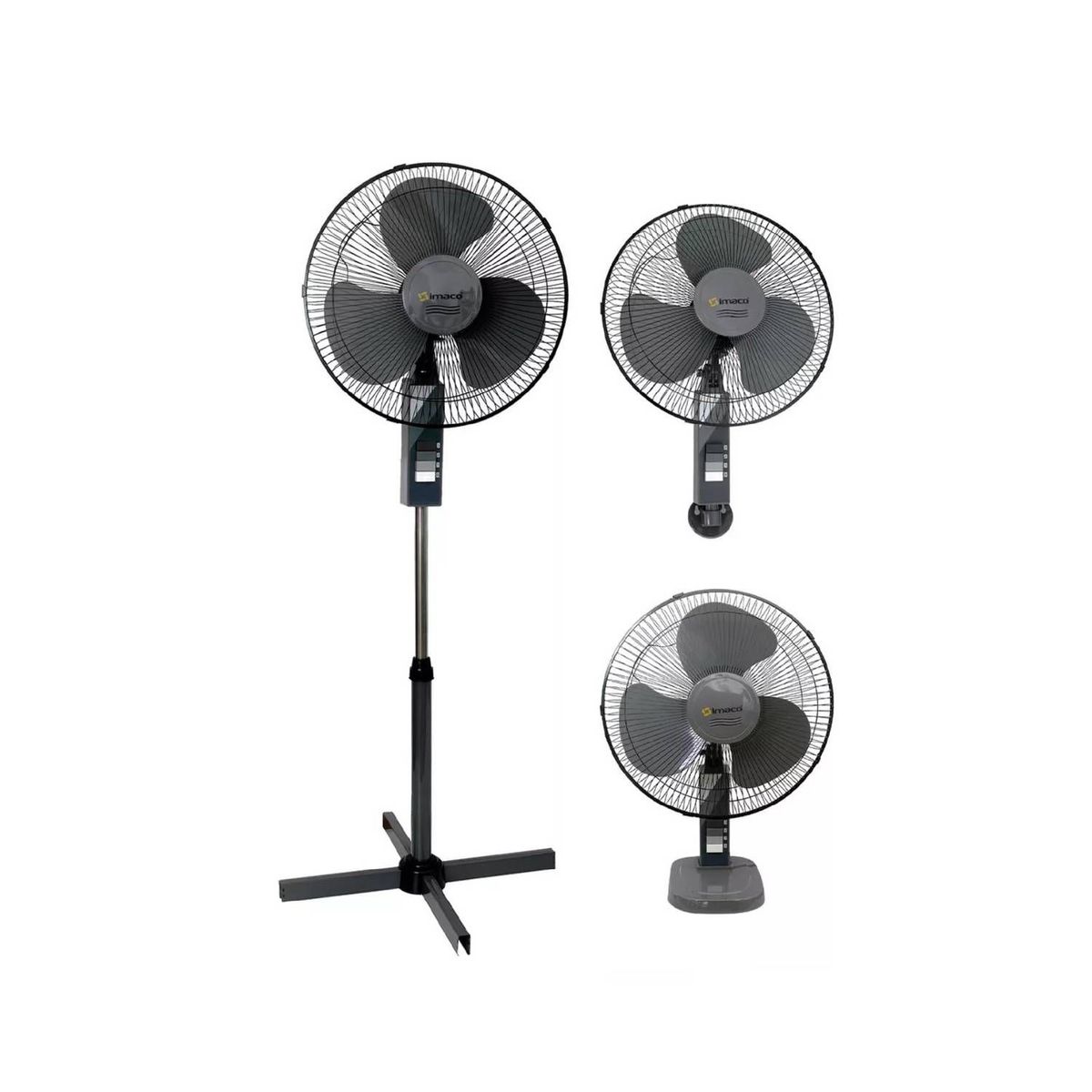 GENERICO - Ventilador De Mesa Pared O Pedestal