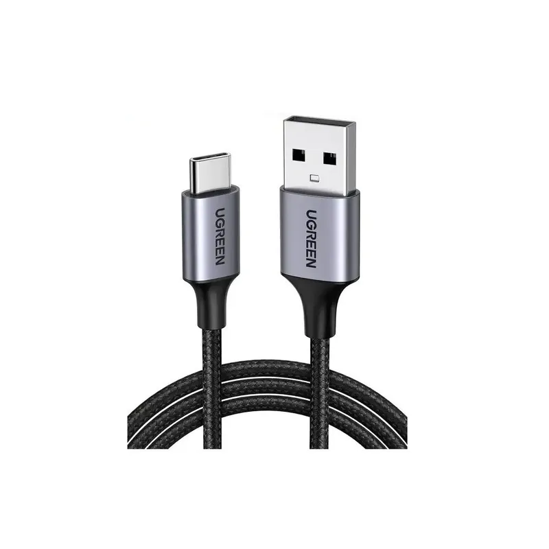 UGREEN - Cable UGREEN USB A a USB 2.0 a USB-C, carga rápida, 3A, 18W