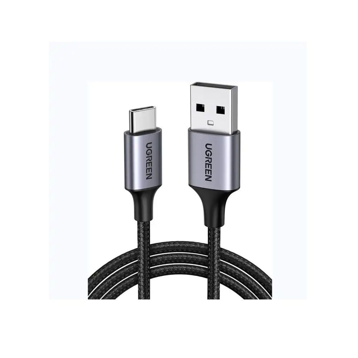 UGREEN - Cable UGREEN Carga Rápida, USB 2.0 a USB-C, 3A, nylon, 18W