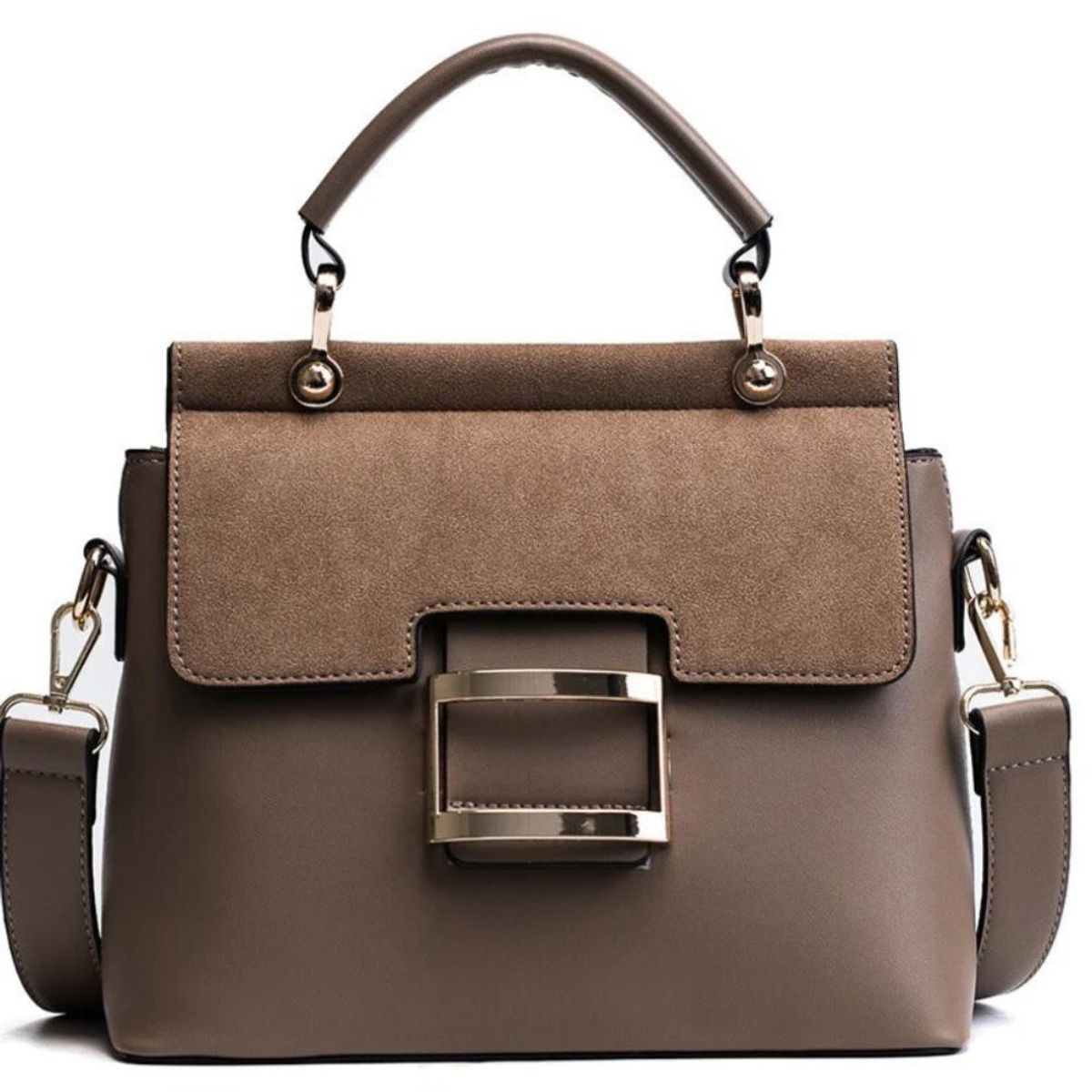 GENERICO - Cartera portátil  estilo coreano, pequeño bolso cuadrado britanico.