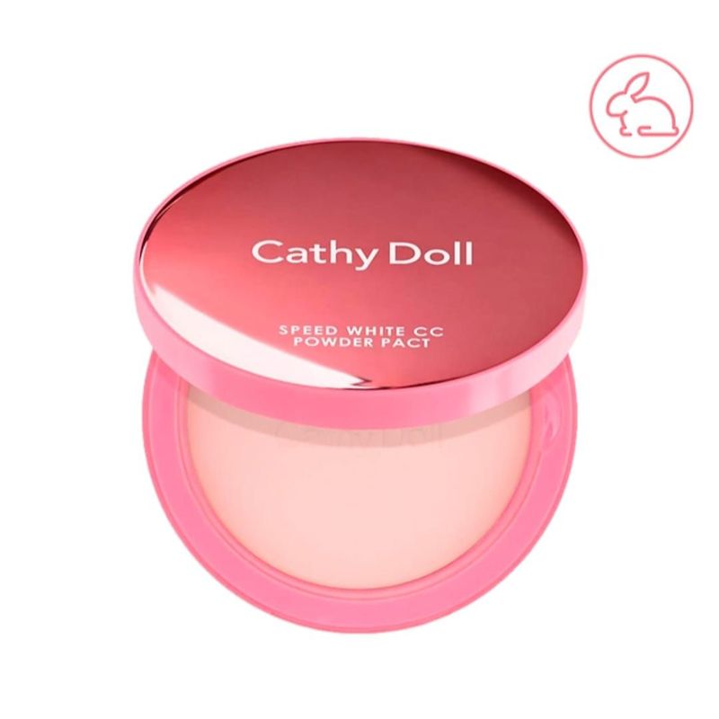 CATHY DOLL - Cathy Doll Speed Withe CC Powder Pact 12g # 24 Medium Beige