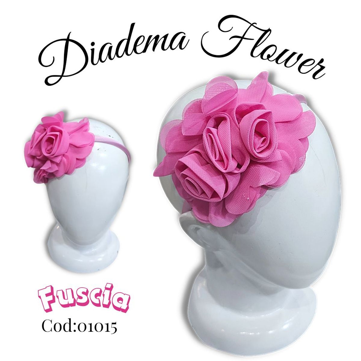 GENERICO - Diademas para niñas 1 a mas años