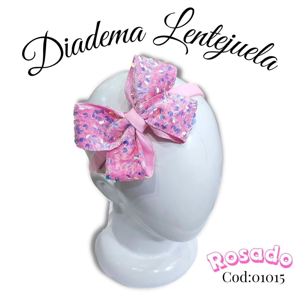 GENERICO - Diademas para niñas en lazo