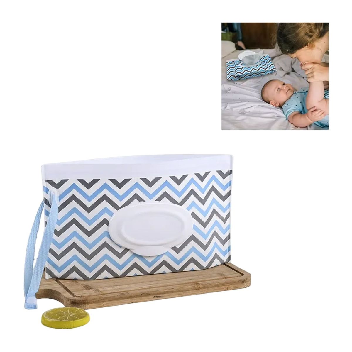 GENERICO - Porta Toallitas Humedas Tipo Sobre Picos