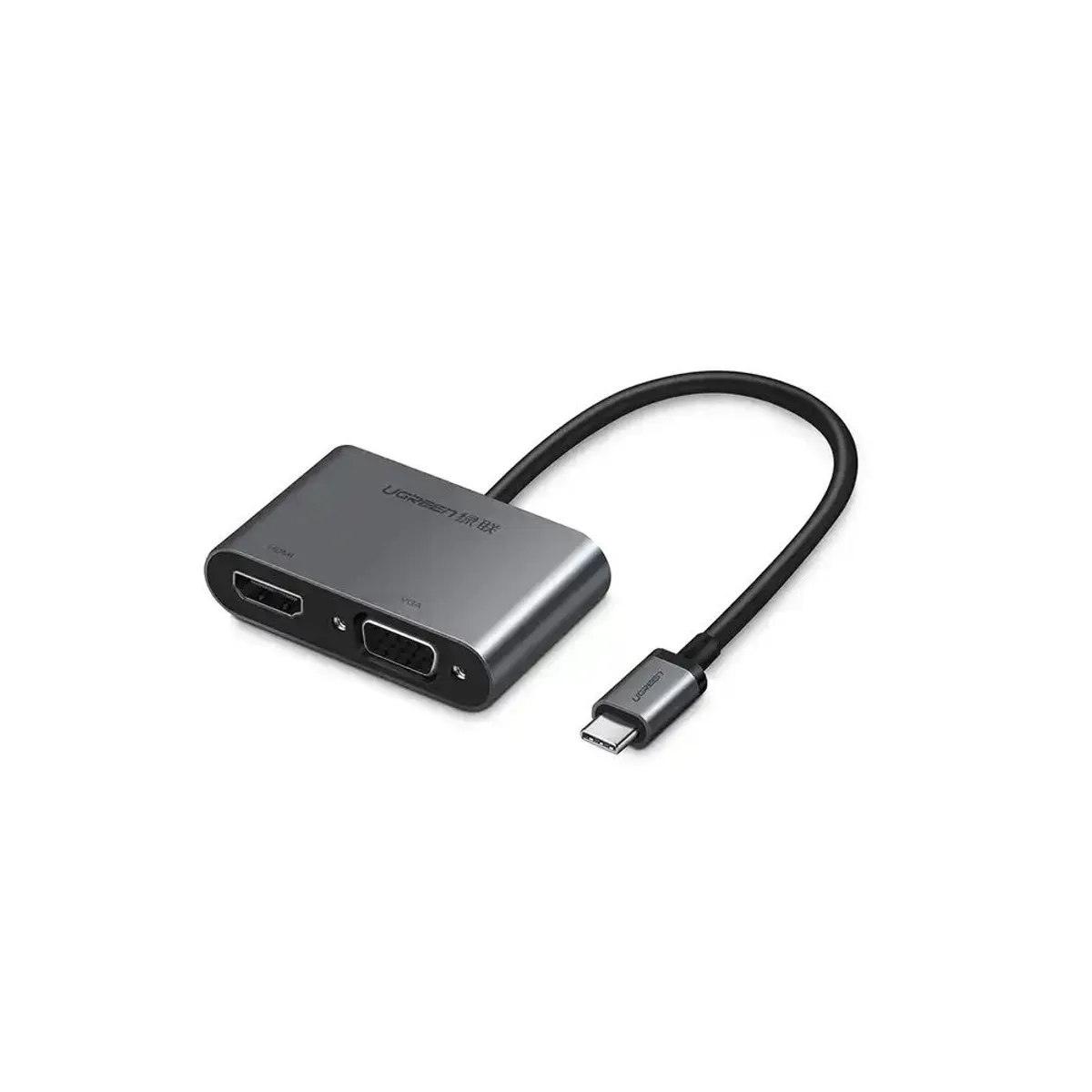 UGREEN - Adaptador UGREEN USB C 2 en 1 HDMI y VGA  Hub