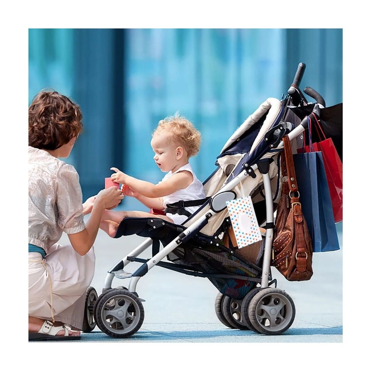 GENERICO - Porta Toallitas Humedas Puntitos