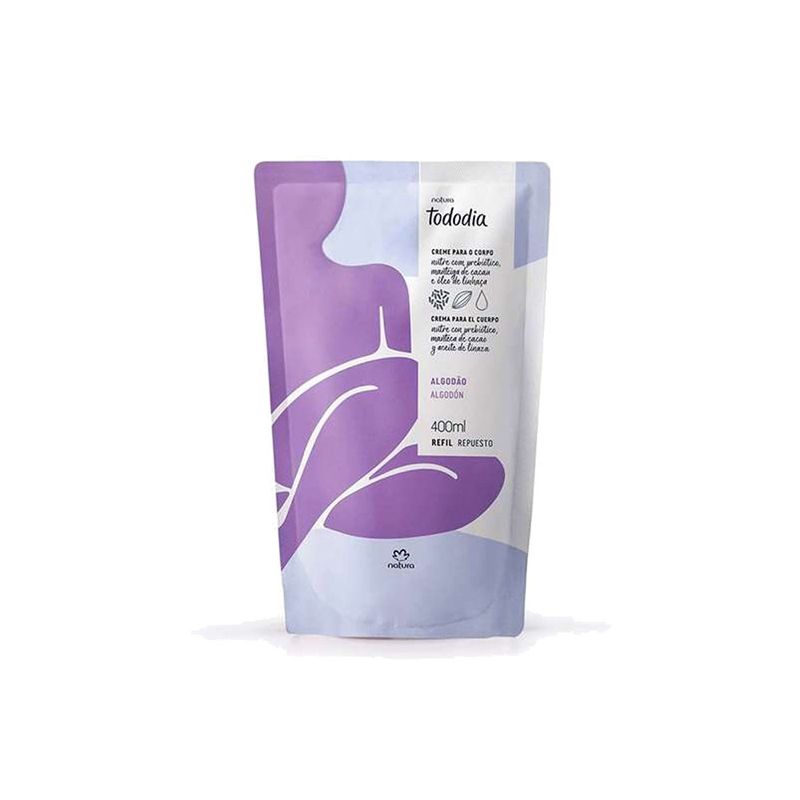 NATURA - Tododia Algodon Repuesto Hidratante Corporal 400ml