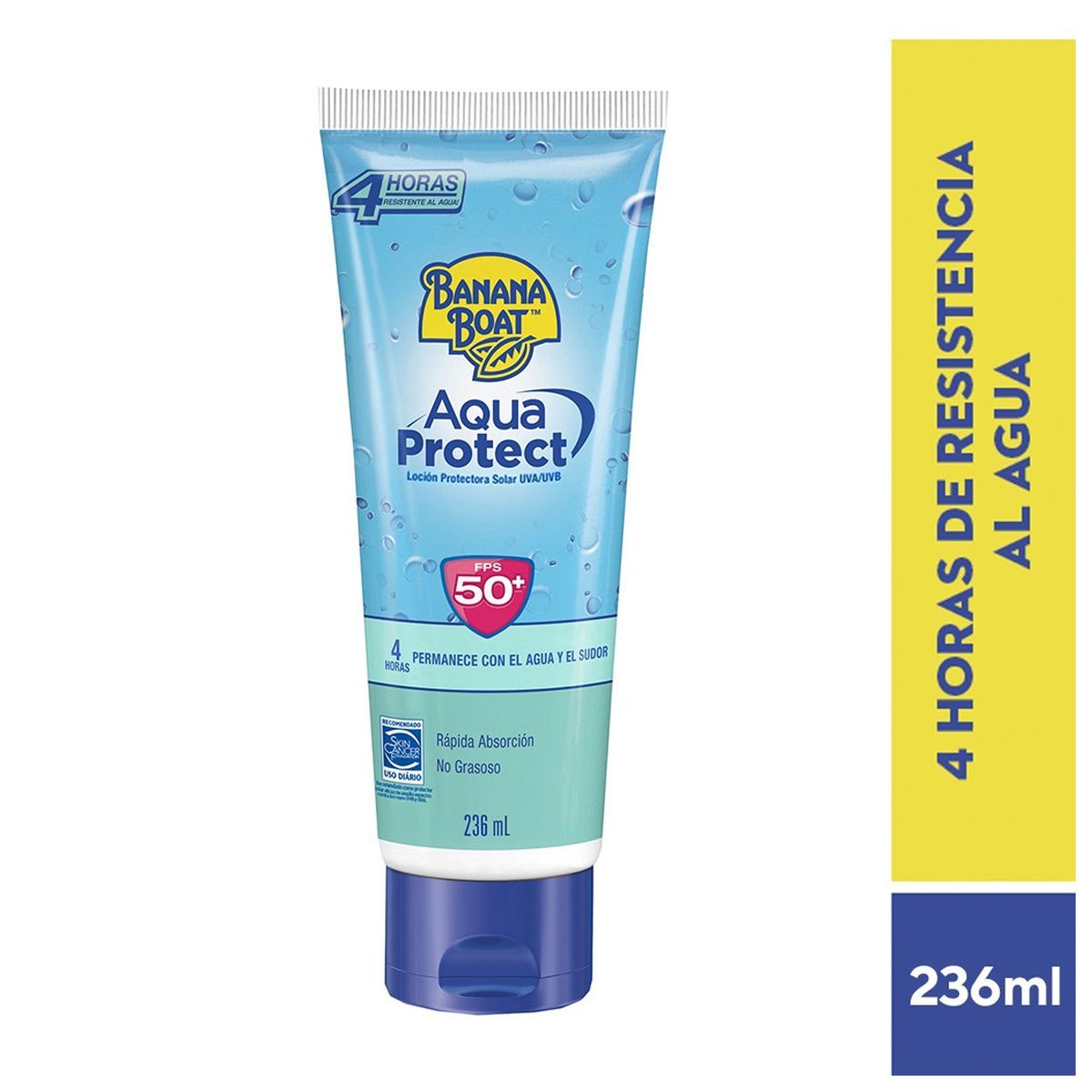 BANANA BOAT - Locion Protectora Solar Aqua Protect FPS 50 Banana Boat