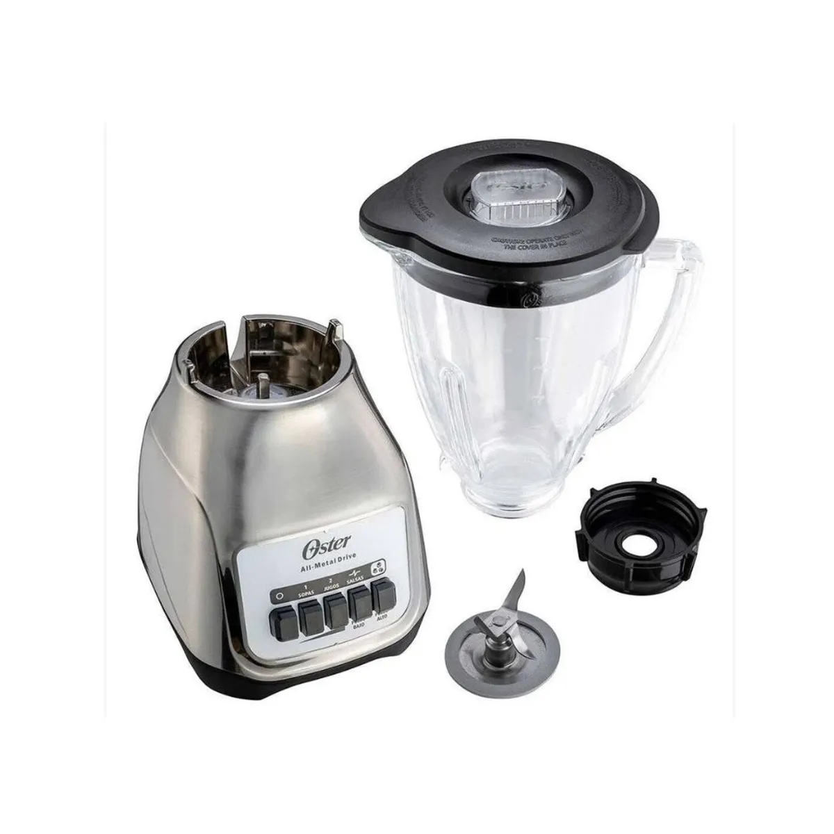 OSTER - Licuadora Oster 2 Velocidades BLSTKAG-NPB 1.25Lts