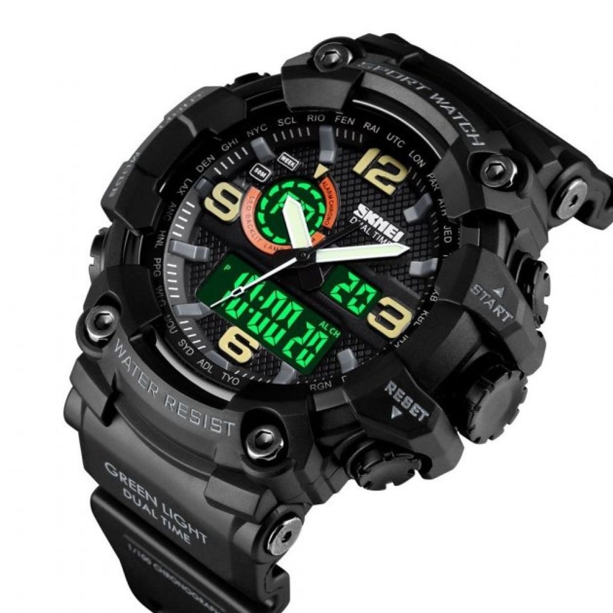 SKMEI - Skmei - Reloj Análogo-Digital 1520BK para Hombre