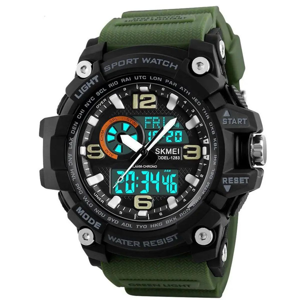 SKMEI - Skmei - Reloj Análogo-Digital 1283AG para Hombre