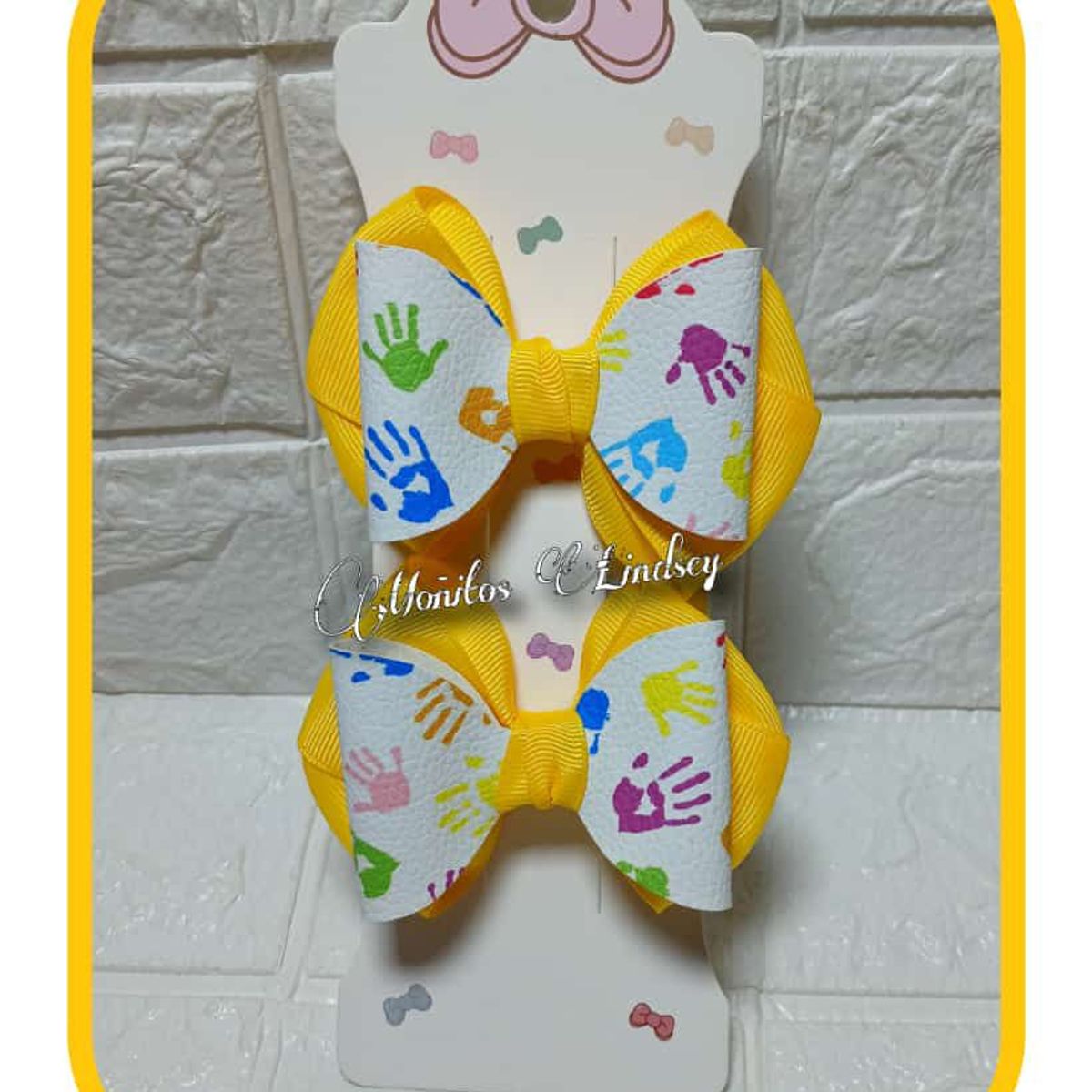 GENERICO - Parecitos Escolar para Niña - Moñitos Lindsey