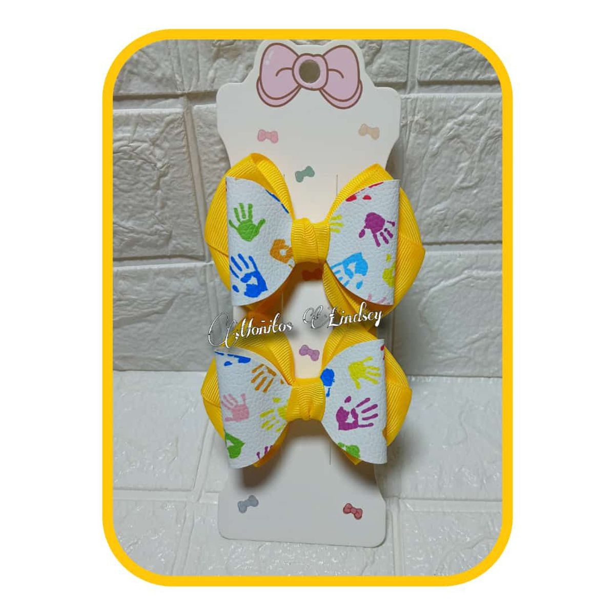 GENERICO - Parecitos Escolar para Niña - Moñitos Lindsey