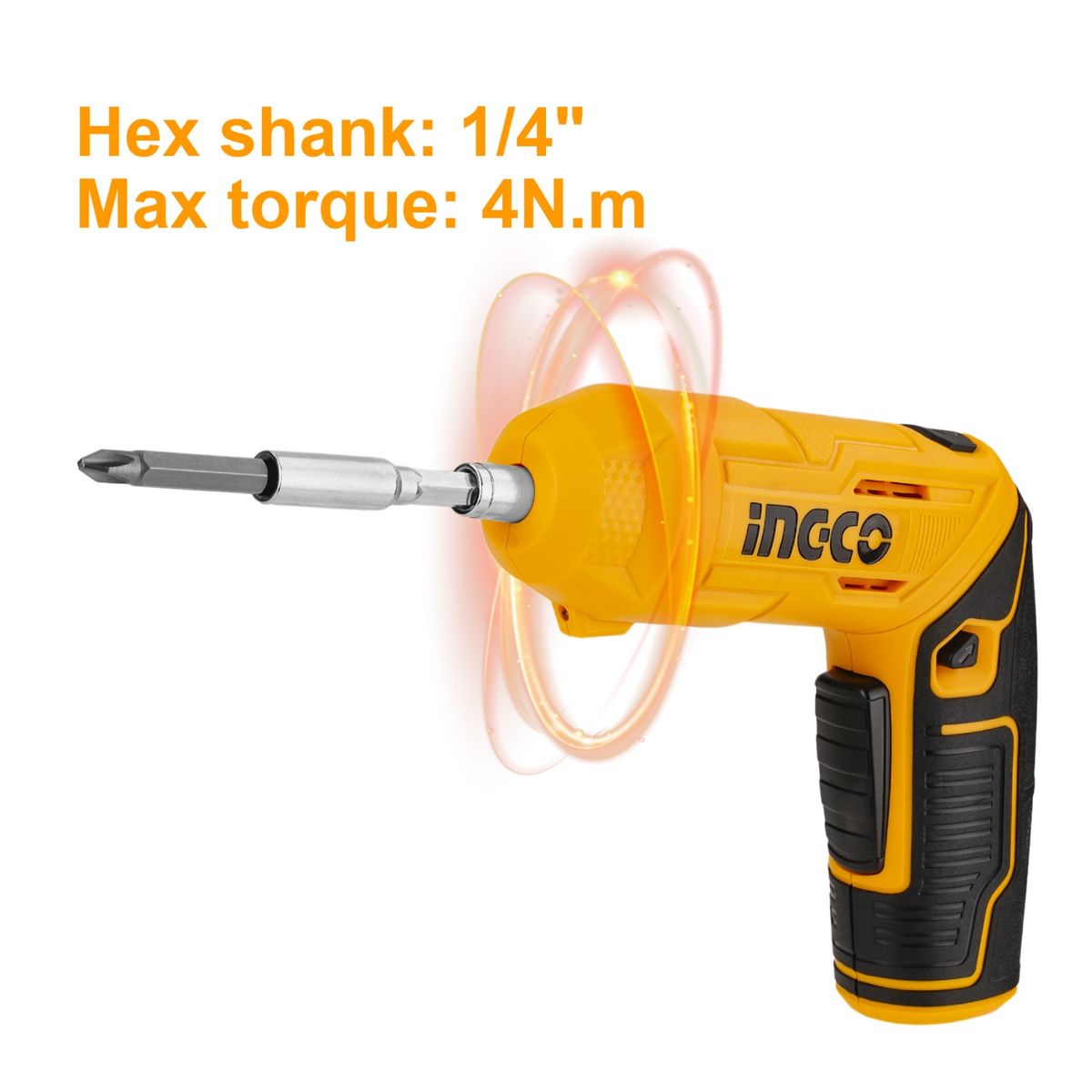 INGCO TOOLS - Atornillador 4v profesional Ingco