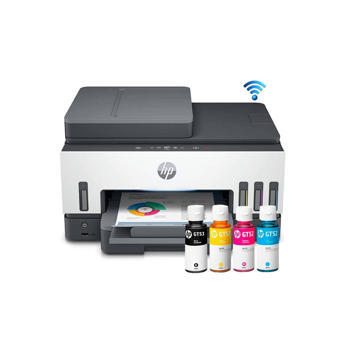 HP - Impresora Multifuncional HP Smart Tank 790 Dúplex automático.