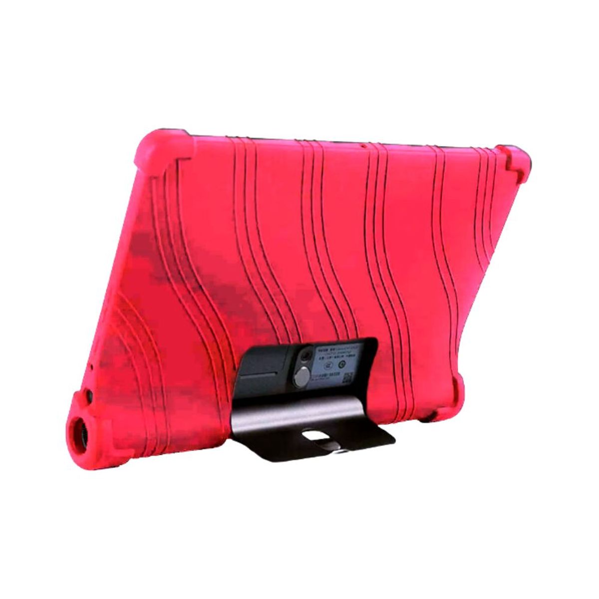 FUNDAANTIGOLPES - Funda Silicona Fucsia para tablet Lenovo Yoga Smart Tab